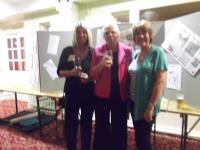 Chris Holway, Carole Springett and Maggie Woerner