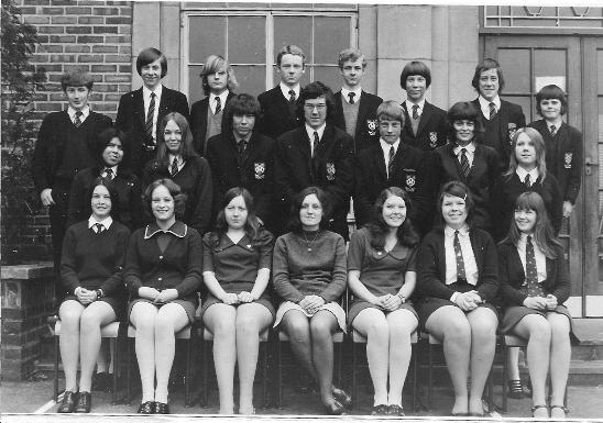 Headlands School, Swindon, Avebury House, Mrs Clapp's Tutor Group 1971