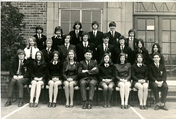 Headlands School, Swindon, Avebury House, Mr Chunn's Tutor Group 1971