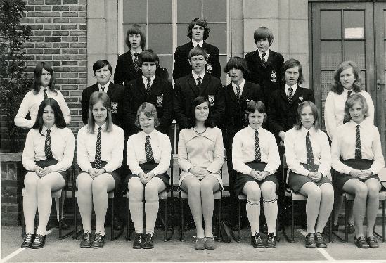 Headlands School, Swindon, Barbury House, Mrs Hall's Tutor Group 1971