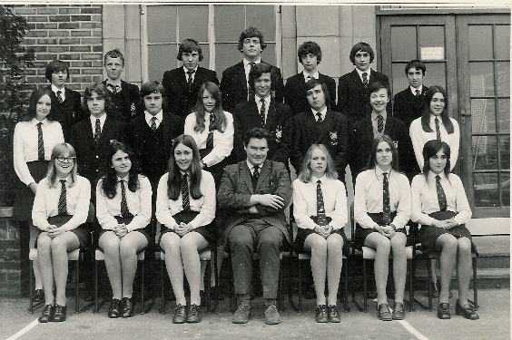 Headlands School, Swindon, Barbury House, Mr Spalding's Tutor Group 1971