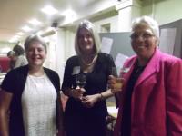 Helen Woodman, Christine Holway and Carole Springett