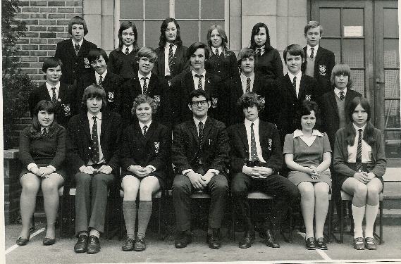 Headlands School, Swindon, Kennet House, Mr Davies' Tutor Group 1971