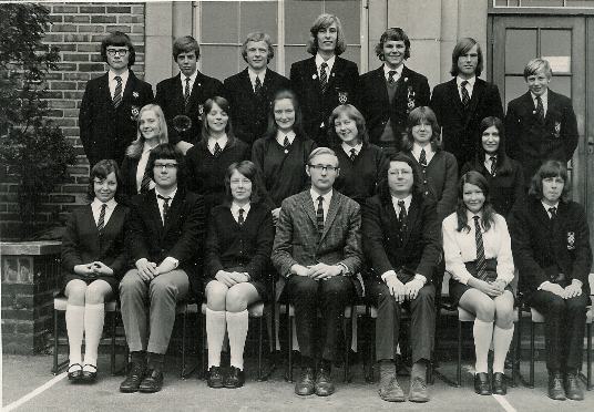 Headlands School, Swindon, Kennet House, Mr Wilson's Tutor Group 1971