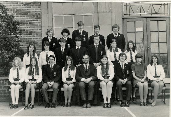 Headlands School, Swindon, Kennet House, Mr Cowley's Tutor Group 1971