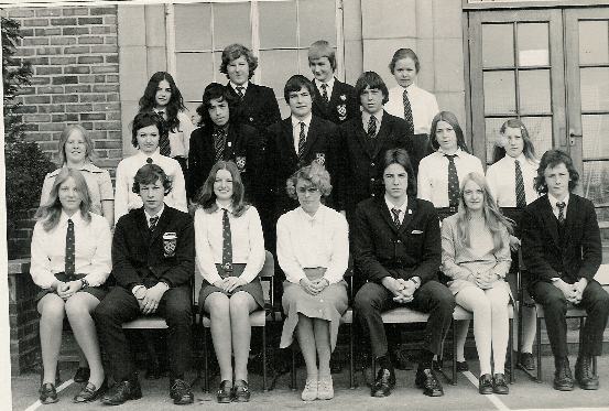 Headlands School, Swindon, Kennet House, Miss Skedge's Tutor Group 1971