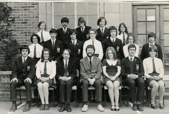 Headlands School, Swindon, Rockley House, Mr Clark's Tutor Group 1971