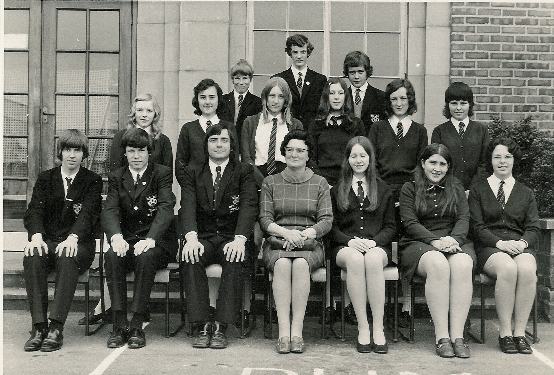 Headlands School, Swindon, Avebury House, Miss Anderson's Tutor Group 1971